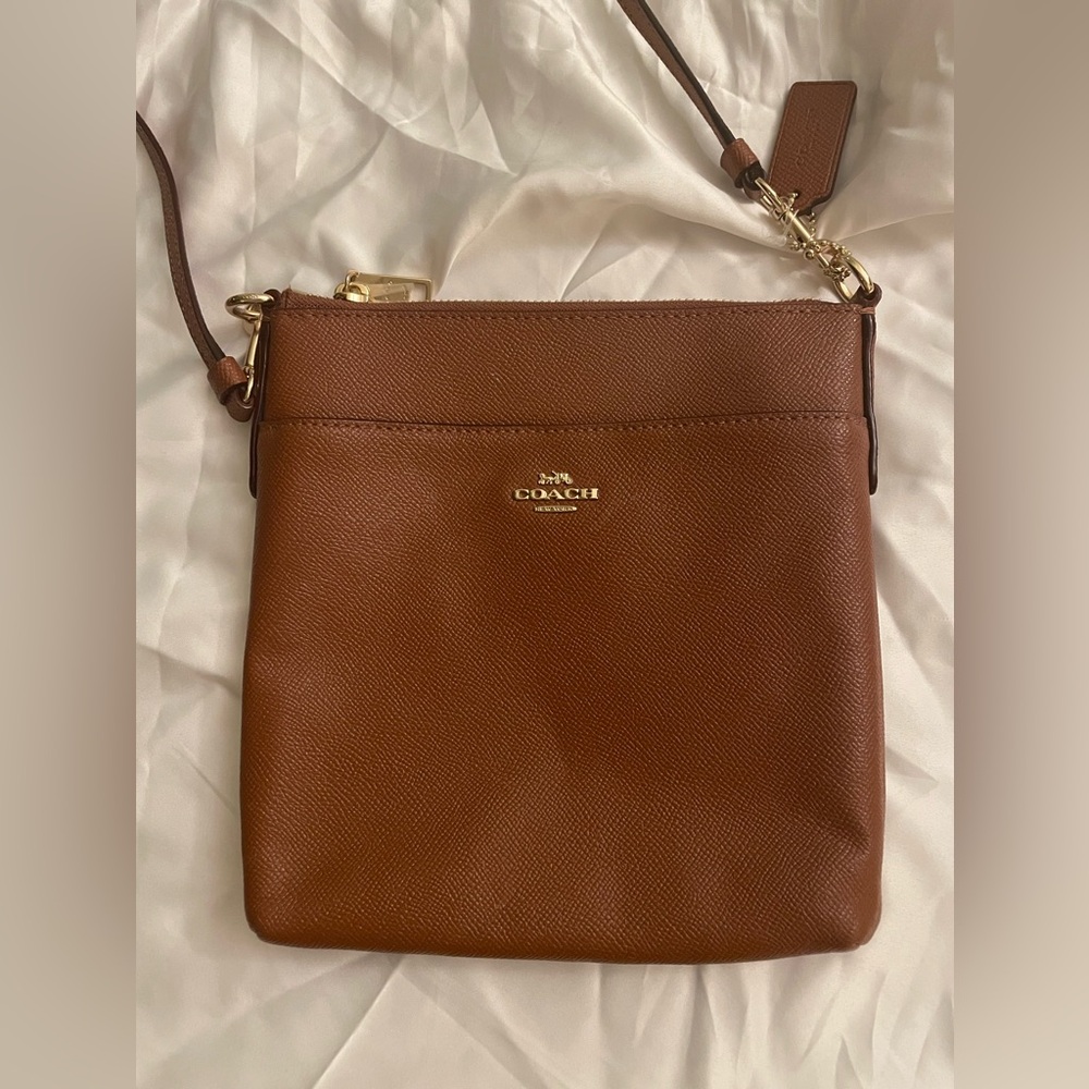 Coach Brown Saddle Bag